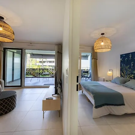 06ah - Superb Waterfront T2 - Swimming Pool * Villeneuve-Loubet